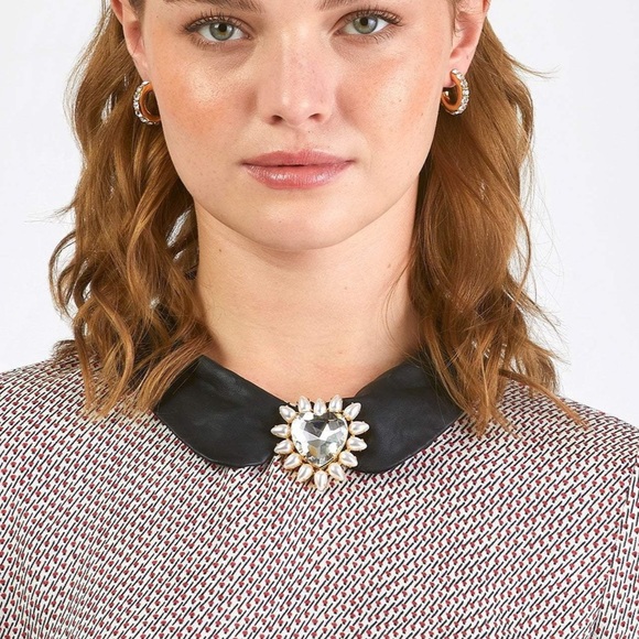 $150 LELE SADOUGHI Sweetheart Large Crystal Brooch - Picture 5 of 6